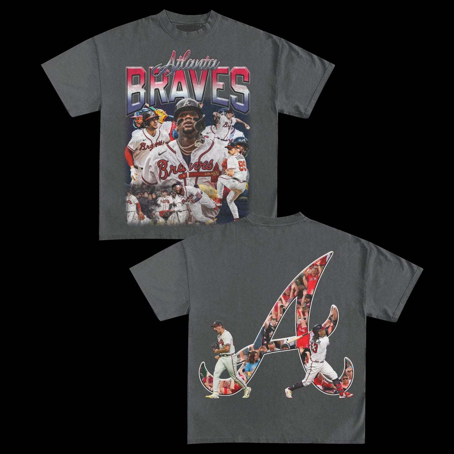 Atlanta Braves Back design TEE