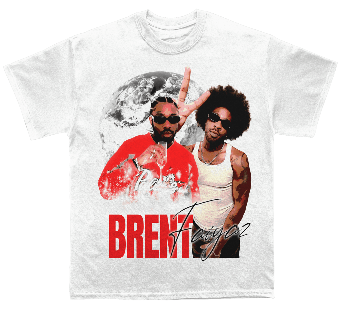 Brent Faiyaz "Globe" TEE