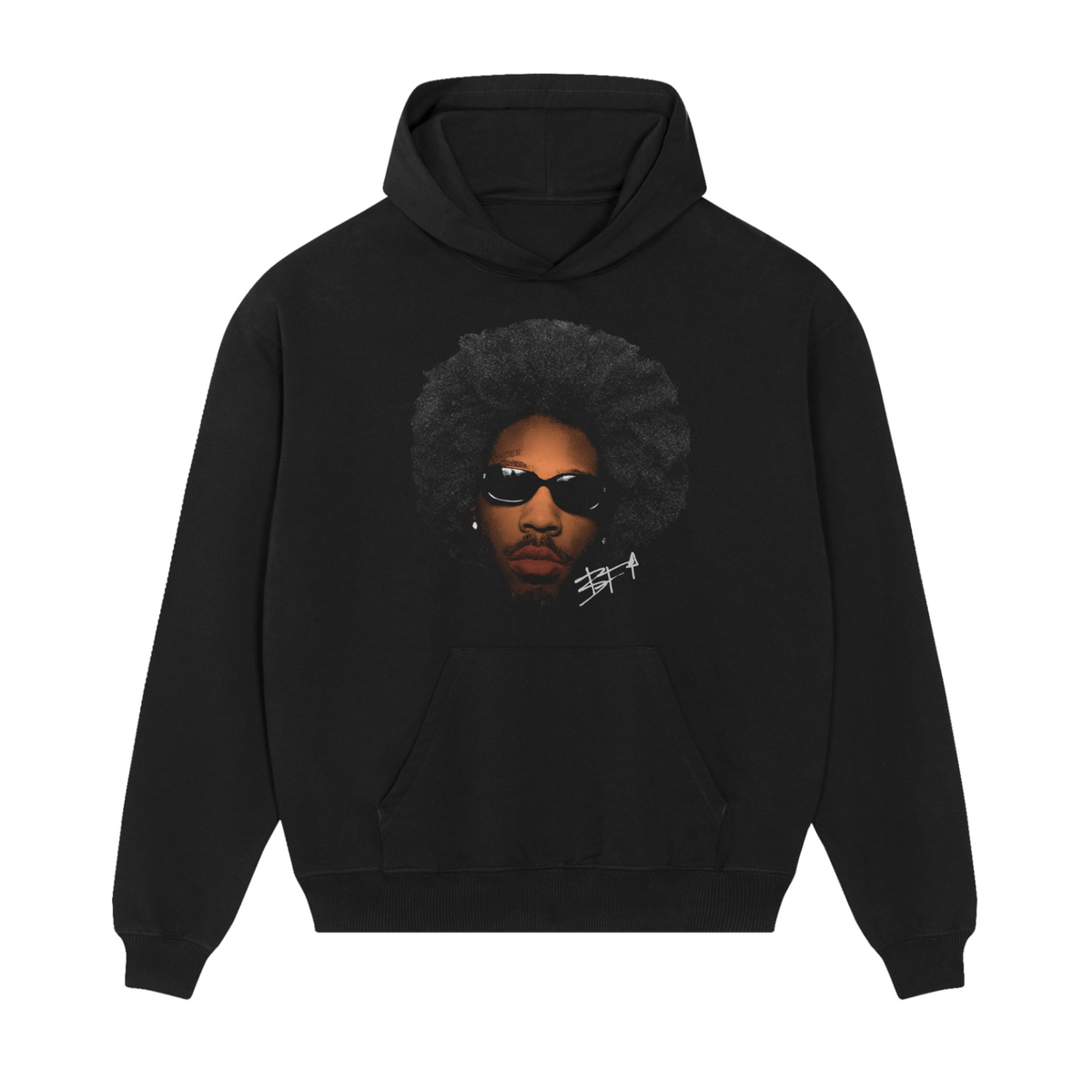 Brent Faiyaz "Wasteland Face" Hoodie