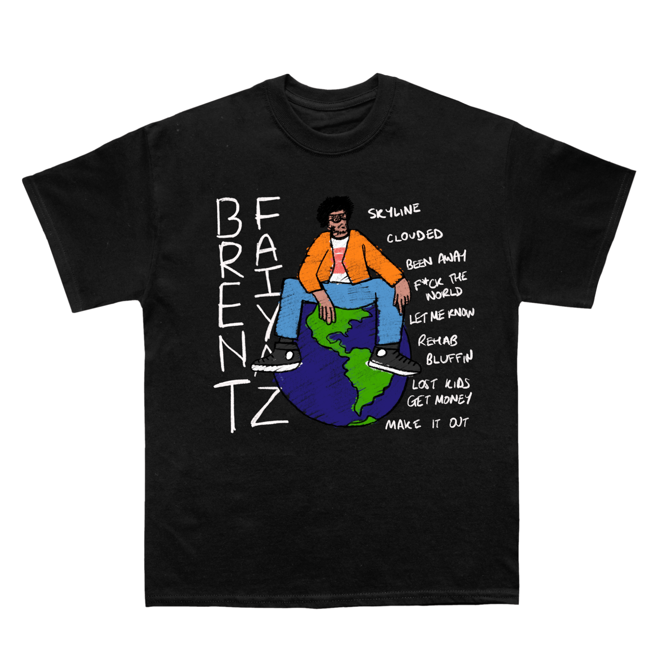 Brent Faiyaz "Sketchbook" TEE