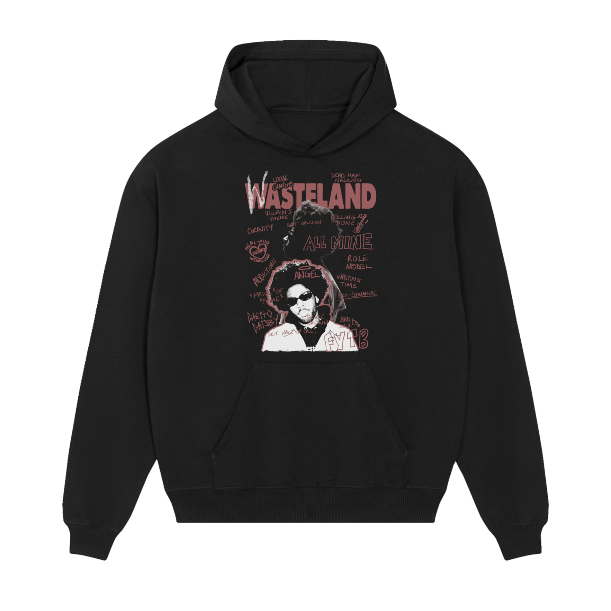 Brent Faiyaz "Wasteland Sketchbook" Hoodie